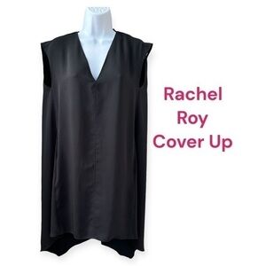 Over Size Rachel Roy Black Cover Up/ Swim